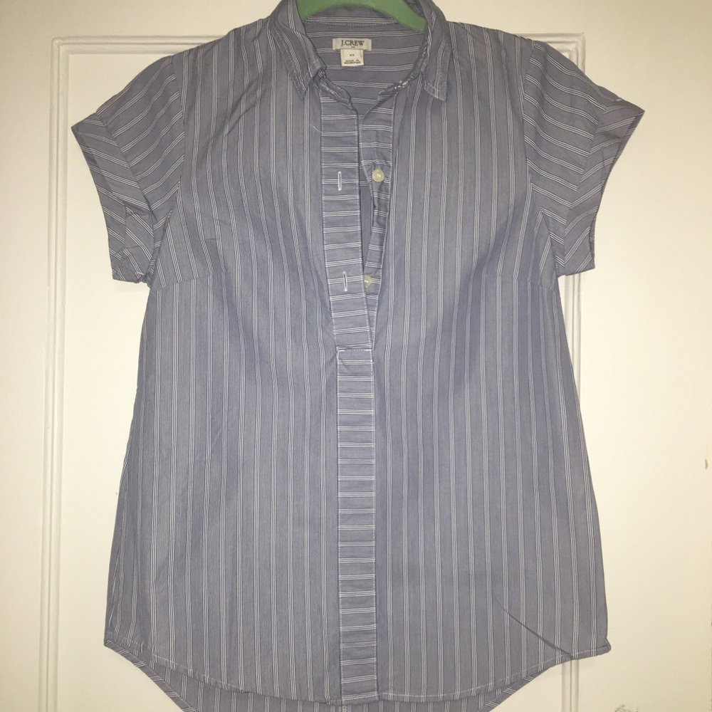 J.Crew pullover button down.